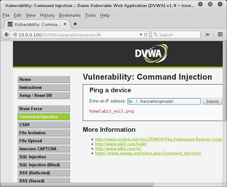 DVWA File Upload