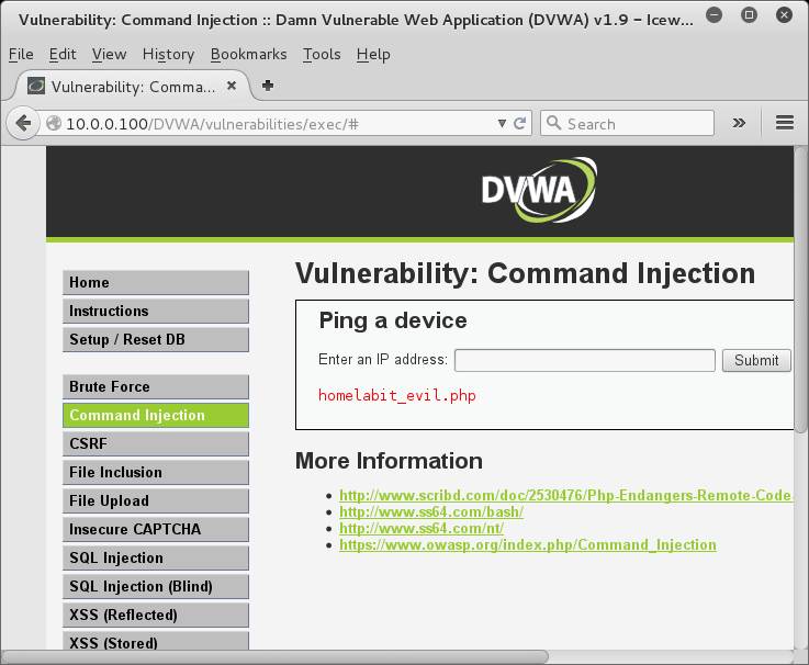 DVWA File Upload