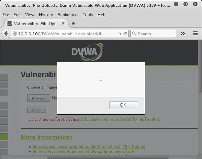 DVWA File Upload